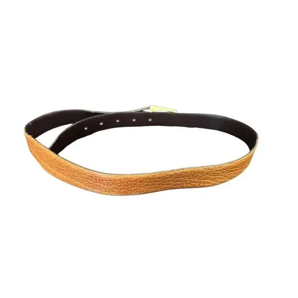 Vintage Christian Dior Leather Belt - Picture 2 of 4